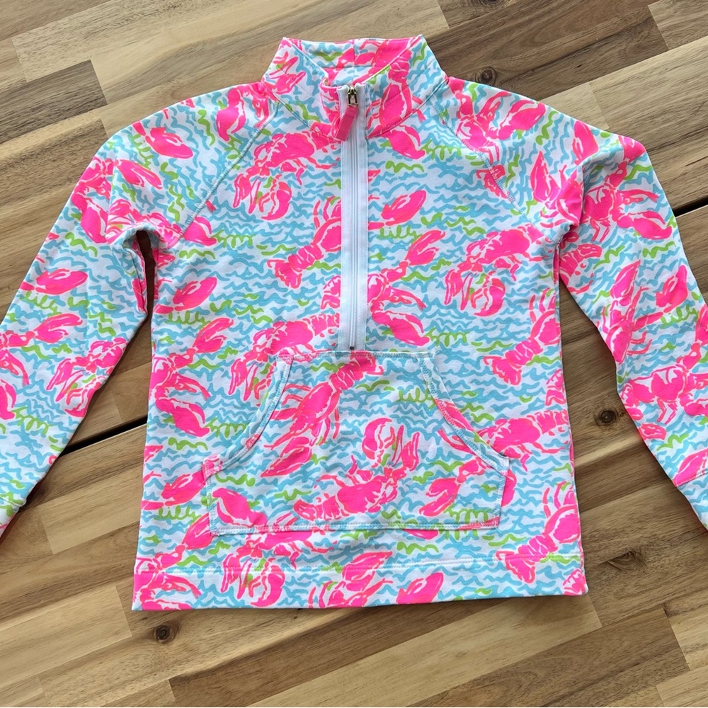 Lilly Pulitzer UPF 50+ Girls Little Skipper Popover